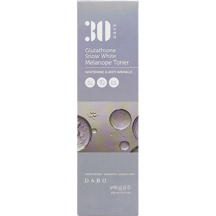 DABO Освежающий антиоксидантный тонер с глутатионом Glutathione Snow White Melanope Cream – фото 2
