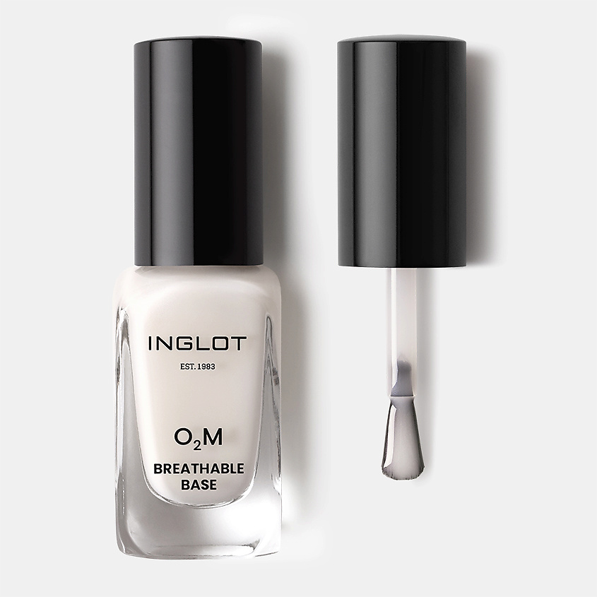 INGLOT Основа под лак для ногтей O2M Breathable Base N – фото 2