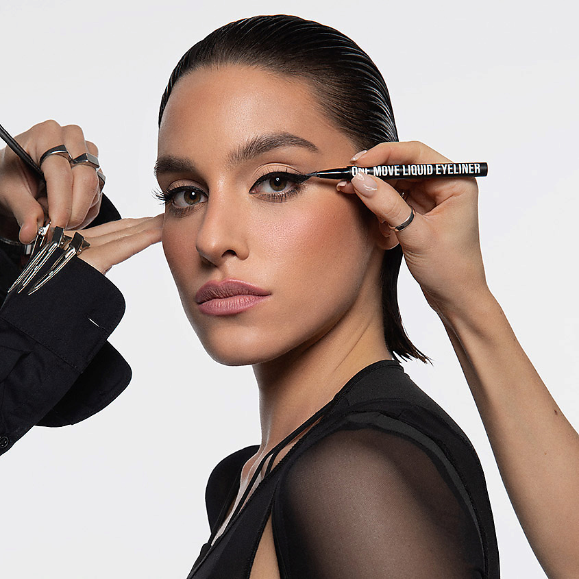 INGLOT Подводка-фломастер для глаз One Move Liquid Eyeliner – фото 5