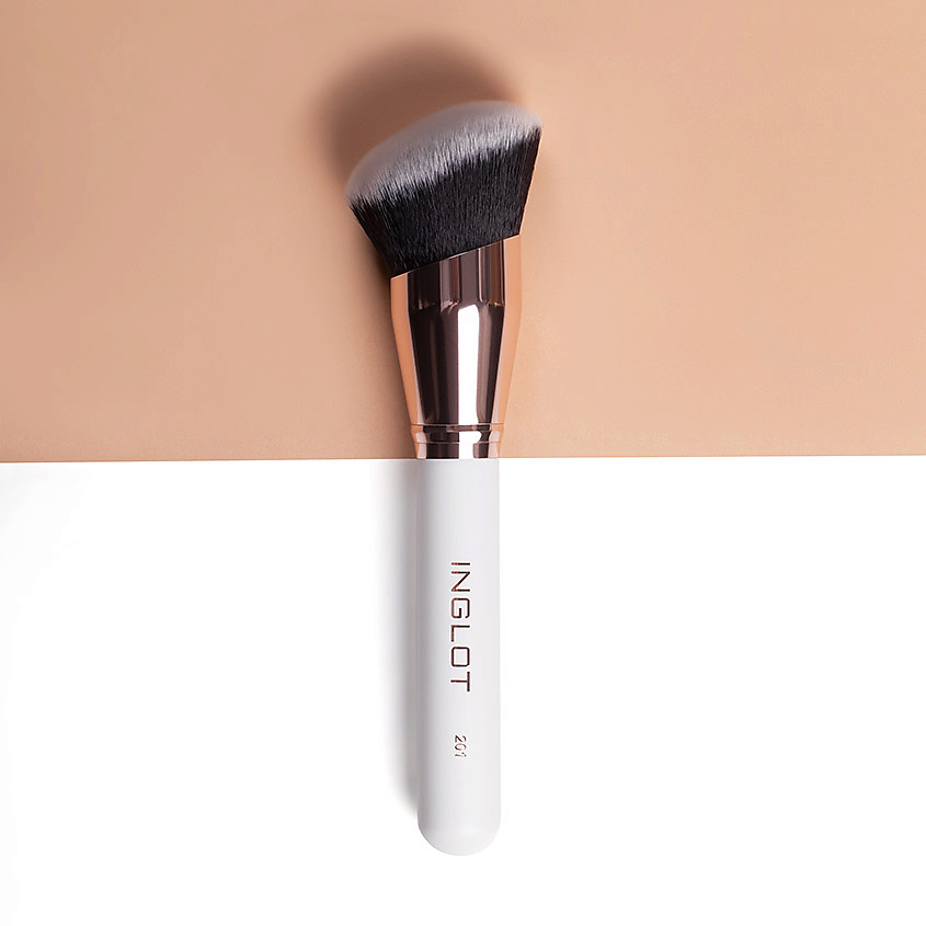 INGLOT Кисть для лица 201 Makeup Brush – фото 3