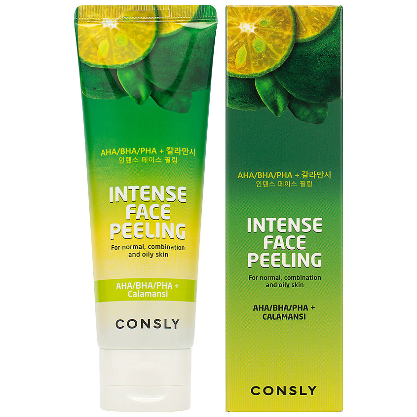 CONSLY Гель для интенсивного очищения отшелушивающий Intense Face Peeling With Calamansi And AHA/BHA/PHA – фото 2