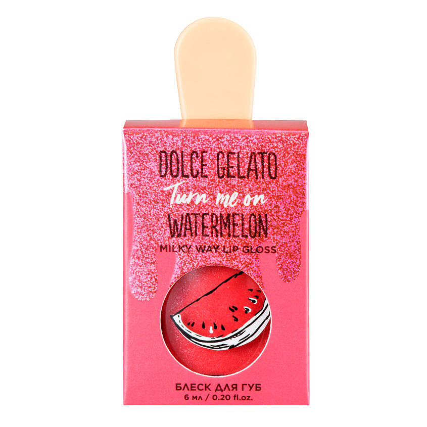 DOLCE MILK Блеск для губ Turn me on Watermelon – фото 3