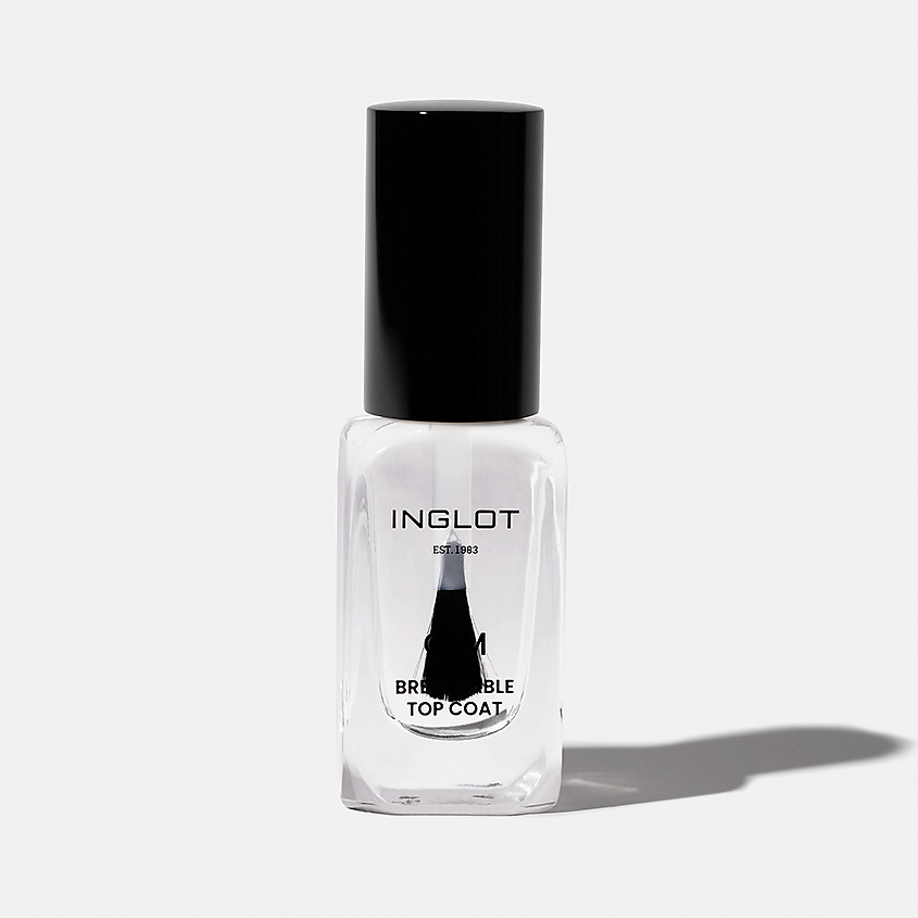 INGLOT Основа под лак для ногтей O2M Breathable Top Coat – фото 4