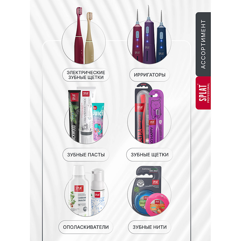 SPLAT Инновационная зубная щетка жесткая Professional Whitening – фото 10