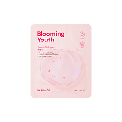 Маска для лица с персиком и коллагеном Blooming Youth