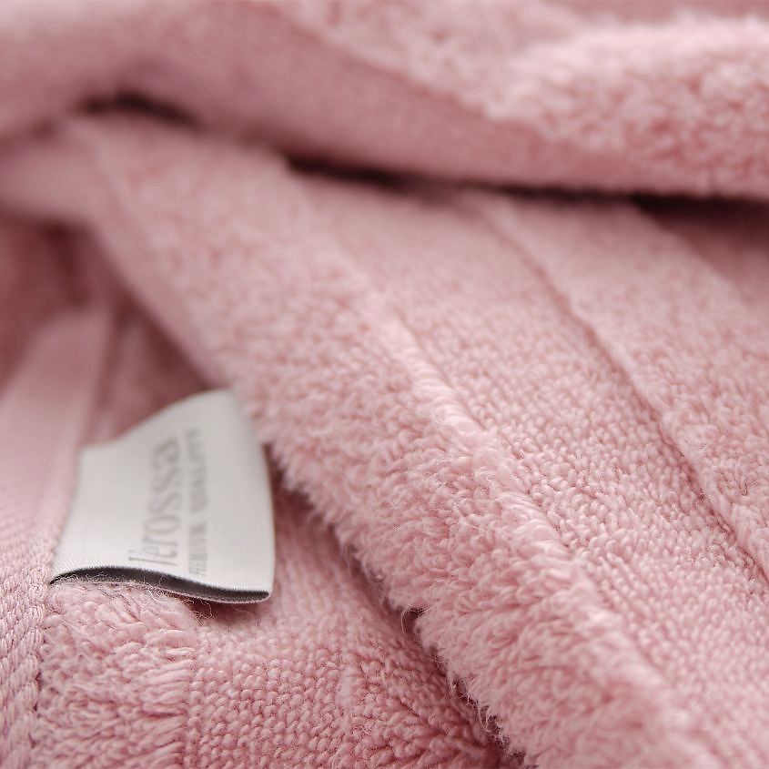 VEROSSA Полотенце Palermo Чайная роза 70/140 – фото 3