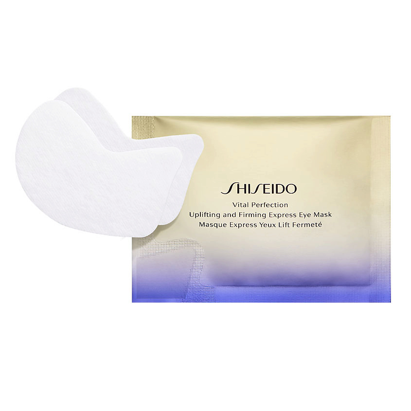 SHISEIDO Лифтинг-маска моментального действия для кожи вокруг глаз патчи Vital Perfection – фото 3