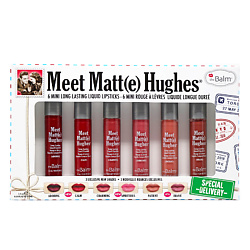 Набор из 6 оттенков мини жидких матовых помад  Meet Matt(e) Hughes
