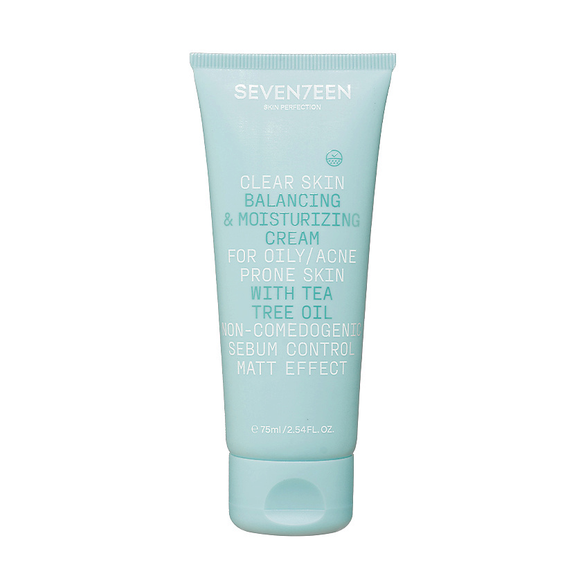 SEVEN7EEN Крем для лица увлажняющий с маслом чайного дерева Clear Skin Balancing & Moisturizing Cream – фото 2