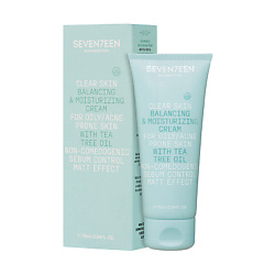 Крем для лица увлажняющий с маслом чайного дерева Clear Skin Balancing & Moisturizing Cream
