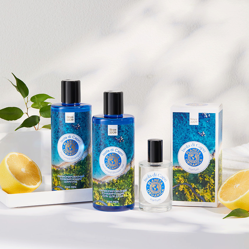 PLANETA ORGANICA Шампунь Isola di Capri Perfumed Shampoo for Men – фото 4