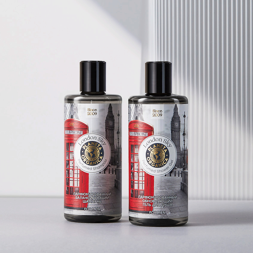PLANETA ORGANICA Шампунь London Sky Perfumed Shampoo for Men – фото 4