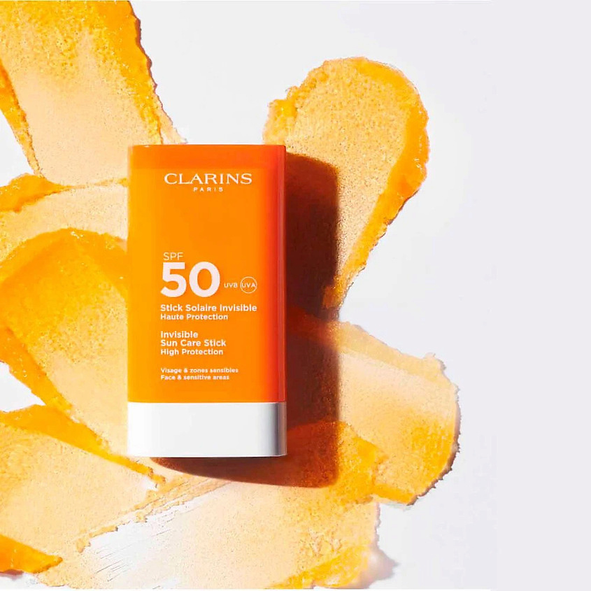 CLARINS Стик для лица солнцезащитный SPF 50 Invisible Sun Care Stick – фото 3