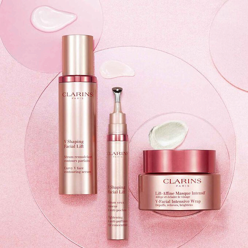 CLARINS Концентрат для подтяжки кожи вокруг глаз V Shaping Facial-Lift – фото 7