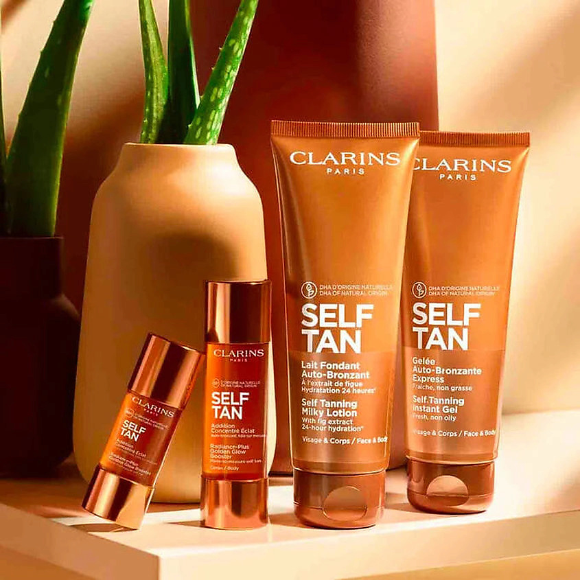 CLARINS Молочко для загара Self Tanning Milky Lotion – фото 3