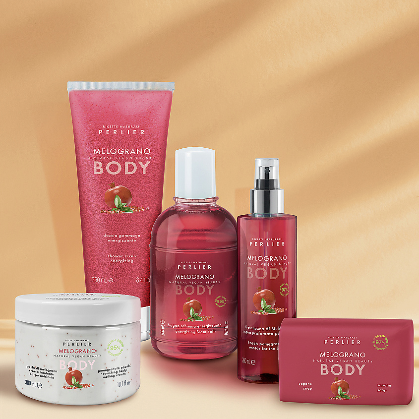 PERLIER Пена для ванны с гранатом Energizing Foam Bath – фото 3