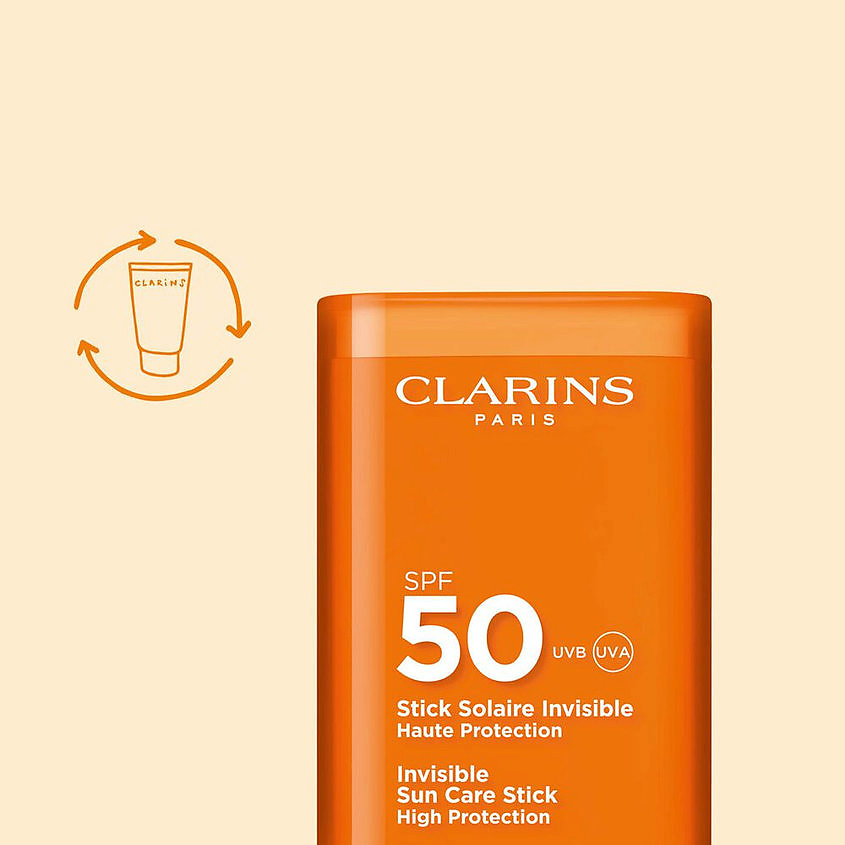 CLARINS Стик для лица солнцезащитный SPF 50 Invisible Sun Care Stick – фото 6