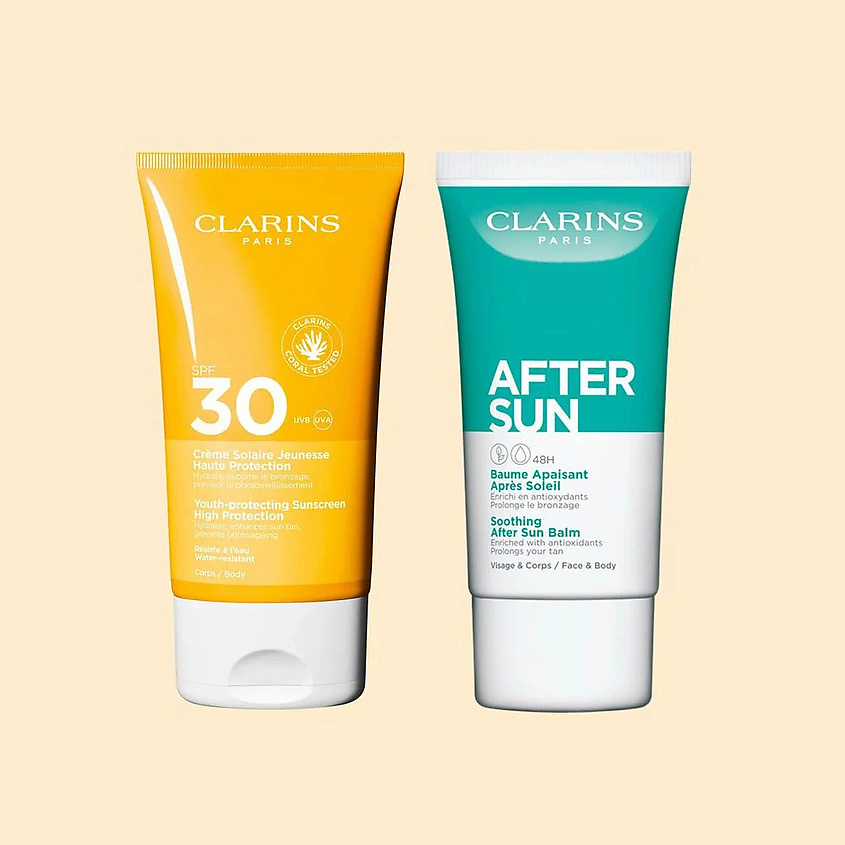 CLARINS Крем для тела солнцезащитный SPF30 Youth-Protecting – фото 6
