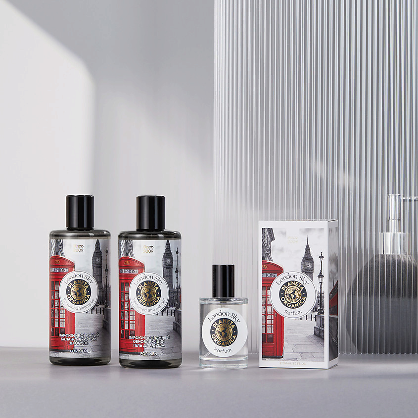 PLANETA ORGANICA Шампунь London Sky Perfumed Shampoo for Men – фото 5
