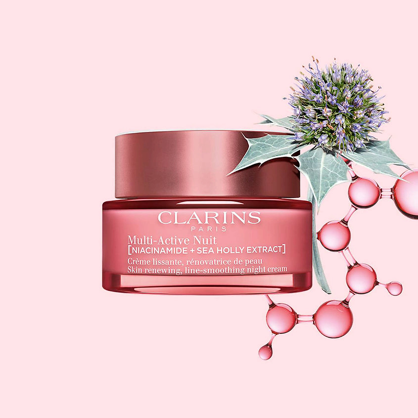 CLARINS Крем для лица для всех типов кожи Multi-Active Night Cream – фото 2