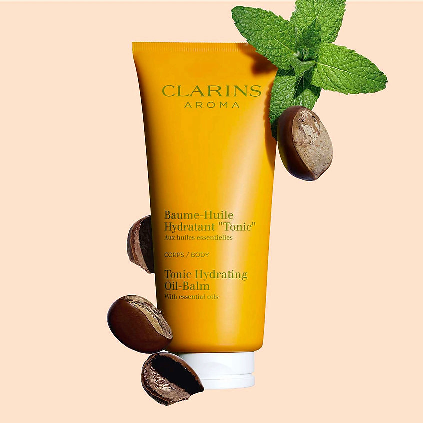 CLARINS Увлажняющее масло-бальзам для тела Tonic Oil-Balm – фото 2