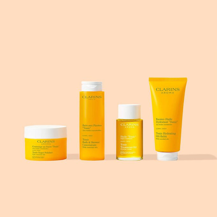 CLARINS Увлажняющее масло-бальзам для тела Tonic Oil-Balm – фото 6