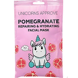 Тканевая маска для лица с экстрактом граната "восстанавливающая и увлажняющая"