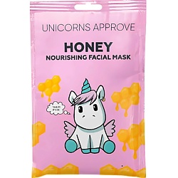 Тканевая маска для лица с экстрактом меда "питающая"