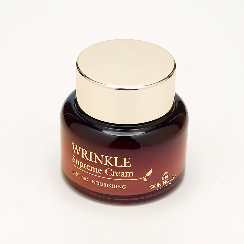 THE SKIN HOUSE Крем питательный разглаживающий морщины с женьшенем Wrinkle Supreme Cream – фото 4
