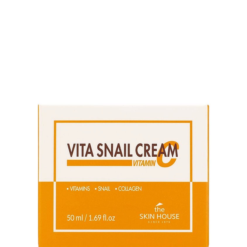 THE SKIN HOUSE Крем для лица освежающий с витаминами и муцином улитки Vita Snail – фото 2