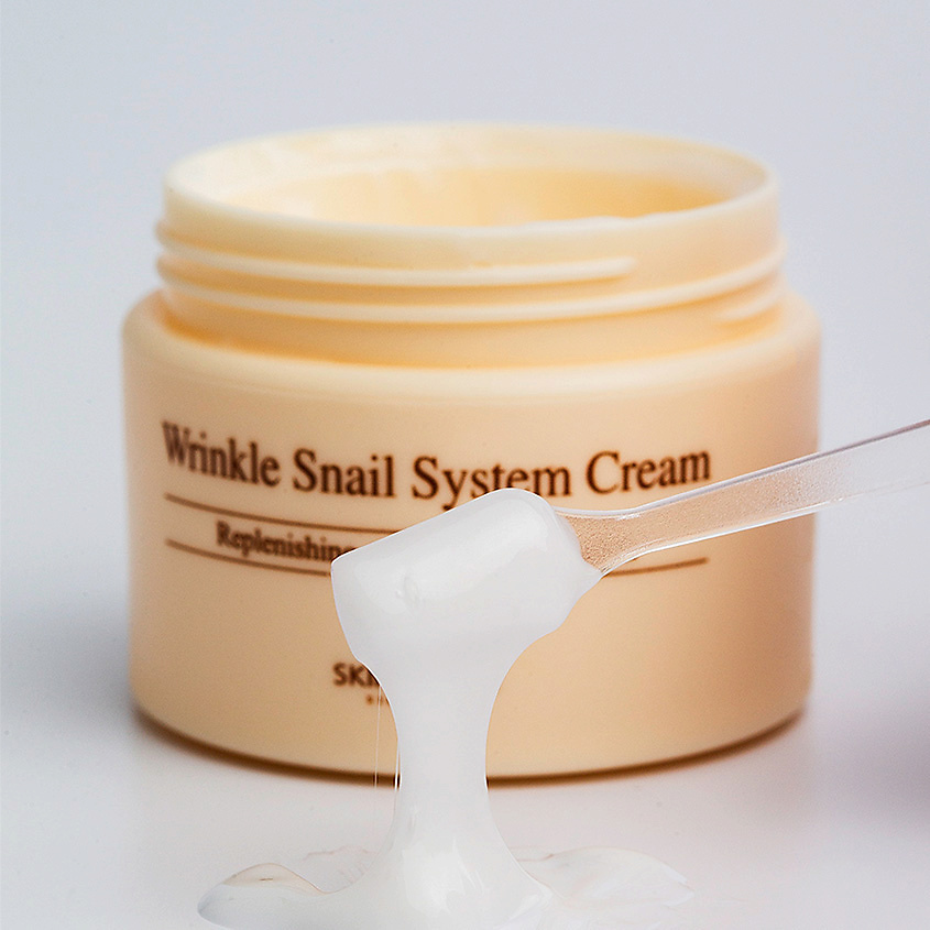 THE SKIN HOUSE Крем улиточный анти-возрастной Wrinkle Snail System Cream – фото 4