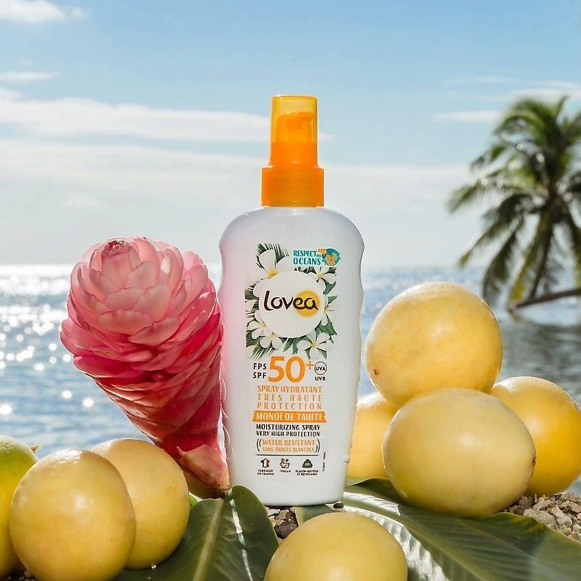 LOVEA Спрей для тела увлажняющий с SPF 50 Moisturizing Spray Very High Protection – фото 2