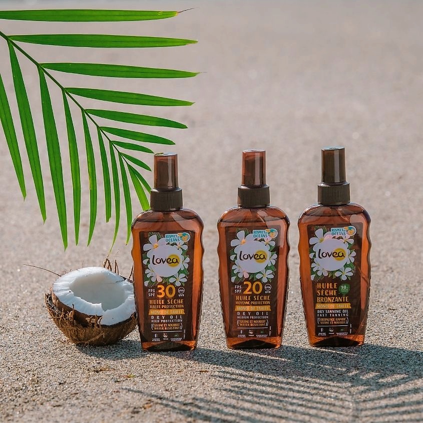 LOVEA Масло - бронзатор для тела сухое Dry Tanning Oil – фото 2
