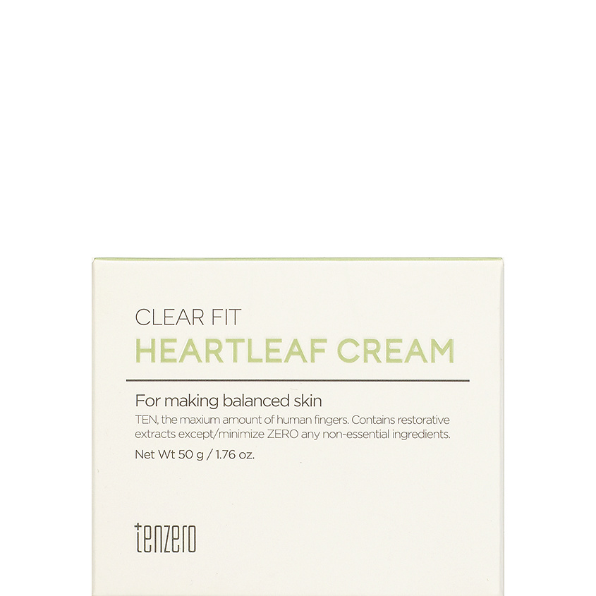 TENZERO Крем для лица балансирующий с экстрактом хауттюйнии Heartleaf Cream – фото 2