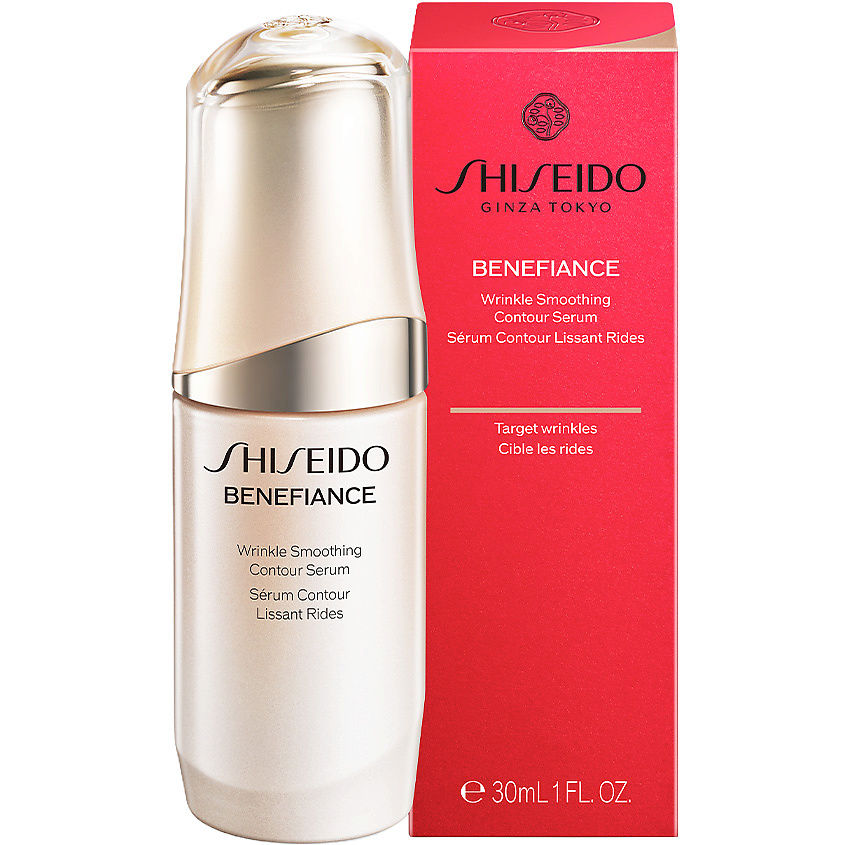 SHISEIDO Моделирующая сыворотка, разглаживающая морщины Benefiance – фото 3