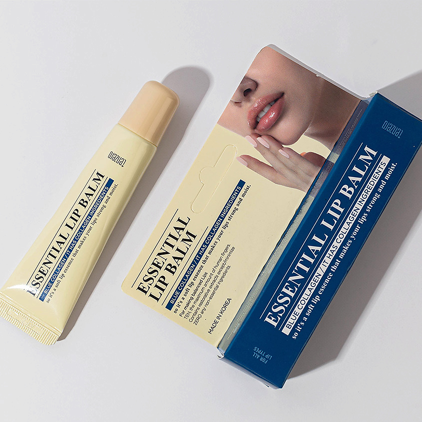 TENZERO Бальзам для губ увлажняющий с коллагеном Essential Lip Balm – фото 4