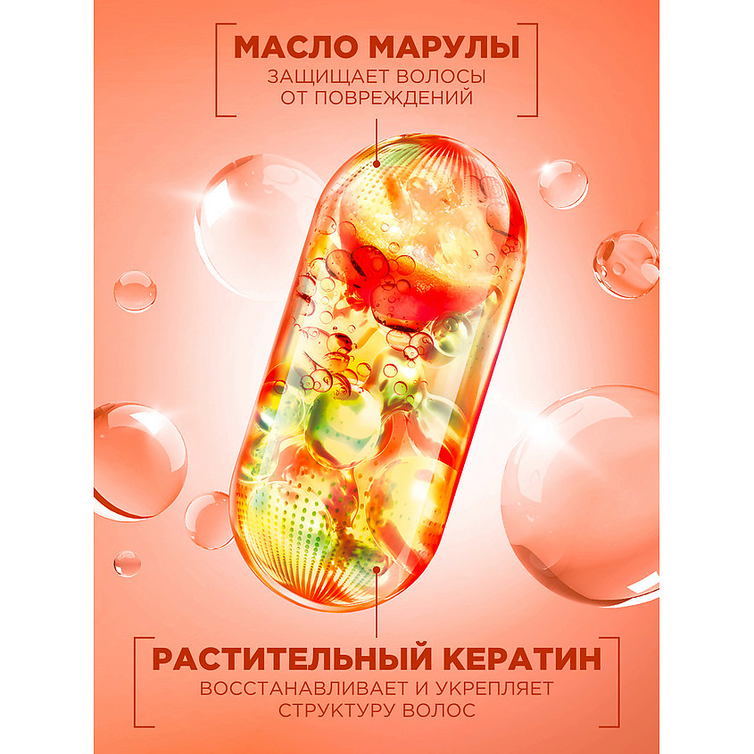 FRUCTIS Комплексный несмываемый крем-уход, SOS Кератин 10в1, для поврежденных волос – фото 6