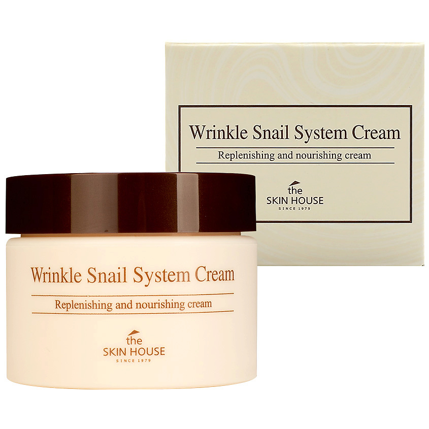 THE SKIN HOUSE Крем улиточный анти-возрастной Wrinkle Snail System Cream – фото 2