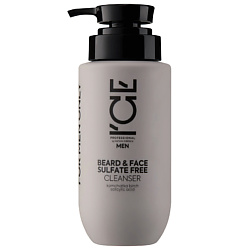 Бессульфатная пенка для очищения лица и бороды Men Beard & Face Sulfate Free Cleancer