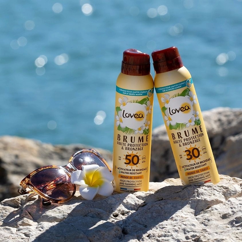 LOVEA Мист для загара с высокой степенью защиты SPF50 Braume Haute Protection & Bronzage – фото 3