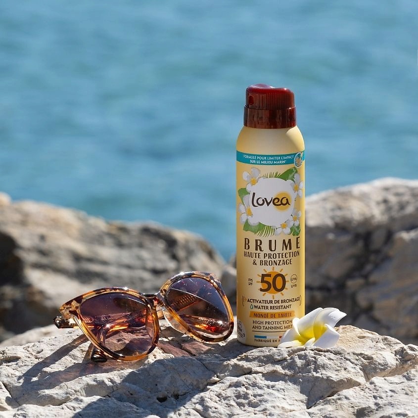 LOVEA Мист для загара с высокой степенью защиты SPF50 Braume Haute Protection & Bronzage – фото 2