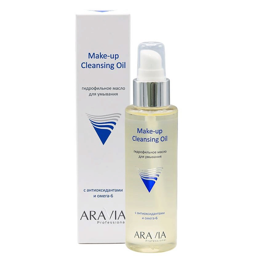 ARAVIA PROFESSIONAL Гидрофильное масло для умывания с антиоксидантами и омега-6 Make-up Cleansing Oil – фото 2