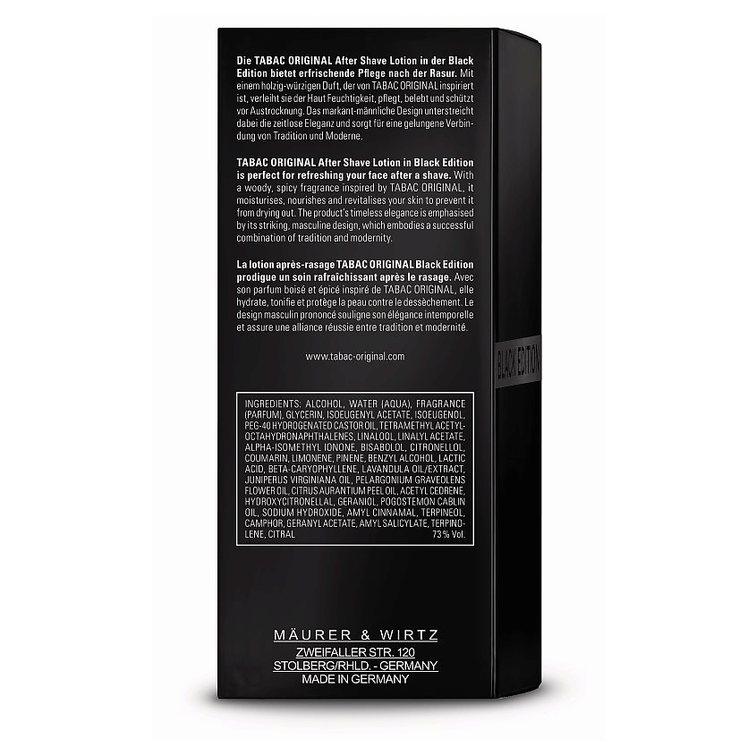 TABAC Лосьон после бритья парфюмированный After Shave Lotion – фото 5