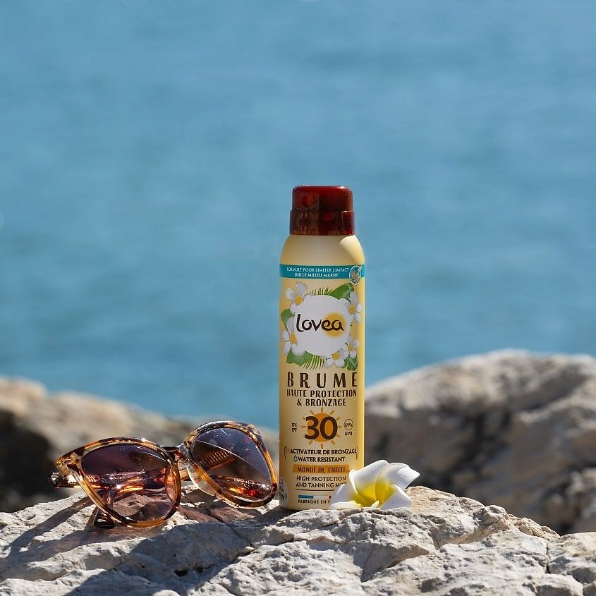 LOVEA Мист для загара с высокой степенью защиты SPF30 Braume Haute Protection & Bronzage – фото 2