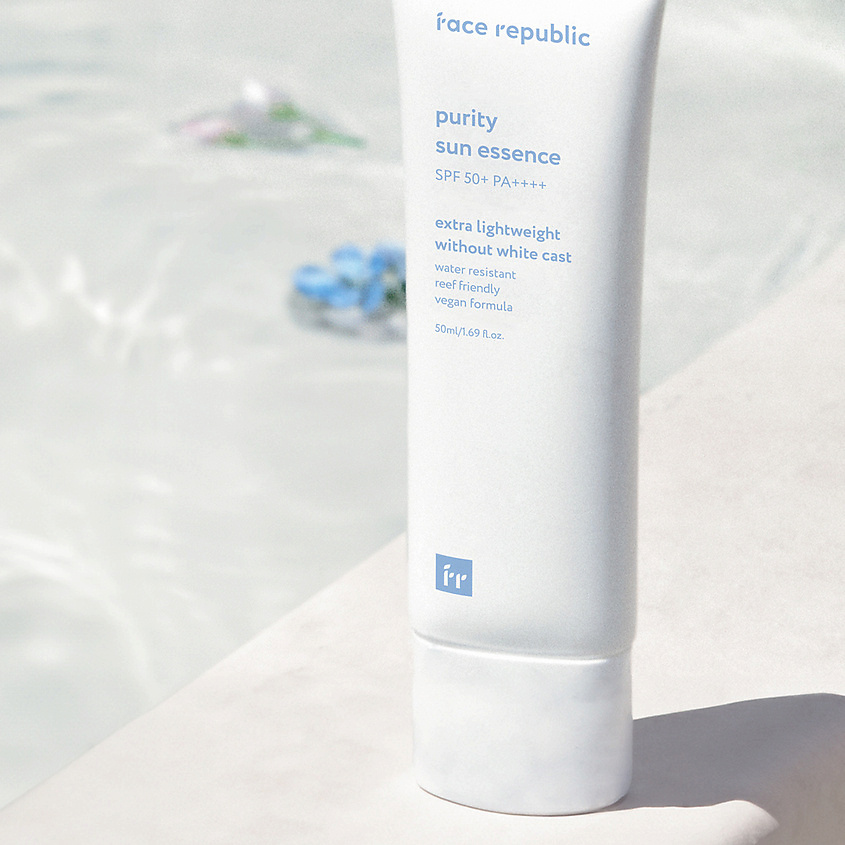 FACE REPUBLIC Эссенция для лица солнцезащитная успокаивающая SPF50+ PA++++ Purity sun essence – фото 4