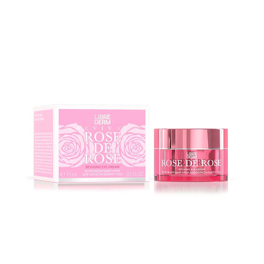 LIBREDERM Крем для области вокруг глаз возрождающий Rose de Rose Reviving Eye Cream – фото 2