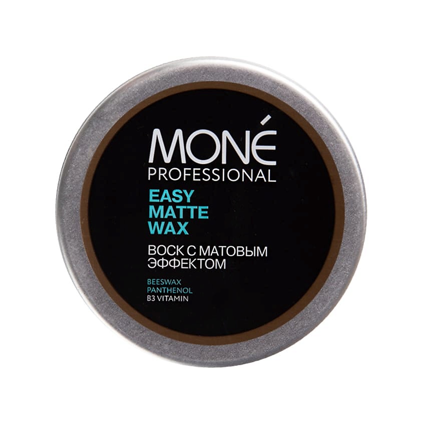 MONE PROFESSIONAL Воск для волос средней фиксации матовый For Men – фото 3