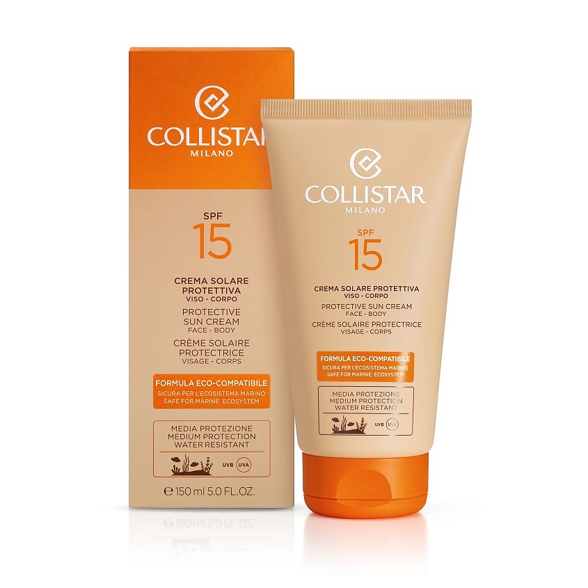 COLLISTAR Крем солнцезащитный SPF 15 Smart Sun Protection – фото 2