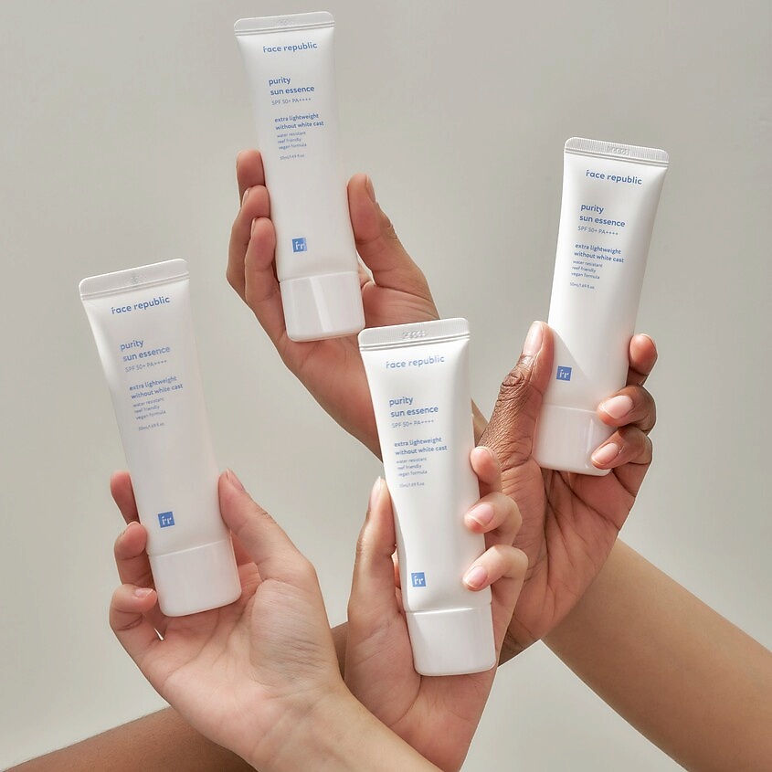 FACE REPUBLIC Эссенция для лица солнцезащитная успокаивающая SPF50+ PA++++ Purity sun essence – фото 3