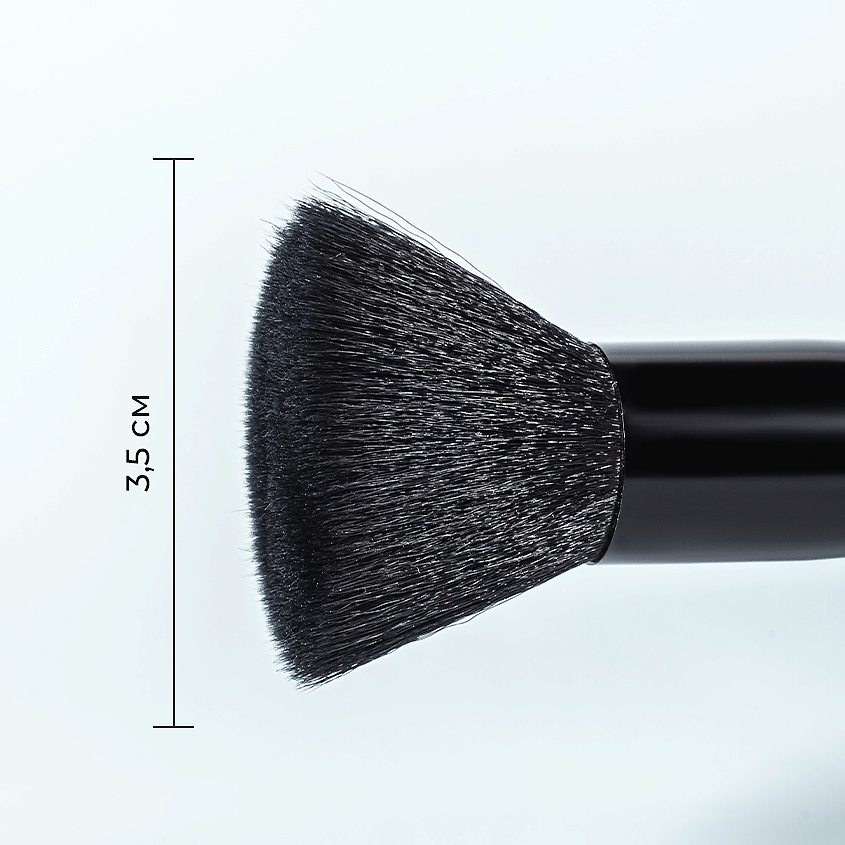 POETEQ Кисть для тональных основ NEW SKIN MAKE UP FOUNDATION BRUSH – фото 4